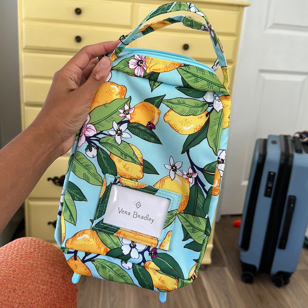 Vera Bradley lemon lunch box